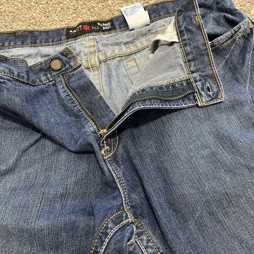 Ariat FR M4 Jeans Mens 42X32 Relaxed Boot Cut CAT2 Flame Fire Resistant Workwear